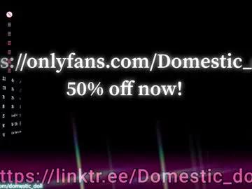 Photos of domestic_doll from Chaturbate is Freechat