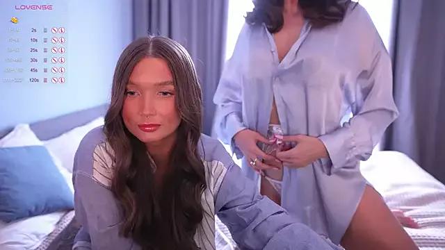 Girls and cam to cam: Watch as these sophisticated entertainers uncover their stunning costumes and curvaceous curves online!