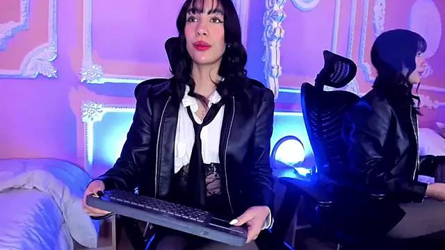 Girls and cam to cam: Watch as these sophisticated entertainers uncover their stunning costumes and curvaceous curves online!