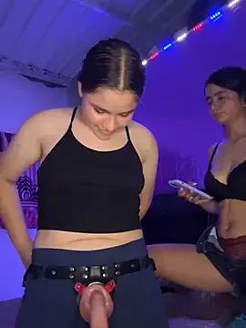 Girls and cam to cam: Watch as these sophisticated entertainers uncover their stunning costumes and curvaceous curves online!