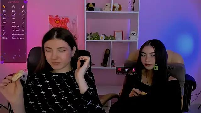 Girls and cam to cam: Watch as these sophisticated entertainers uncover their stunning costumes and curvaceous curves online!