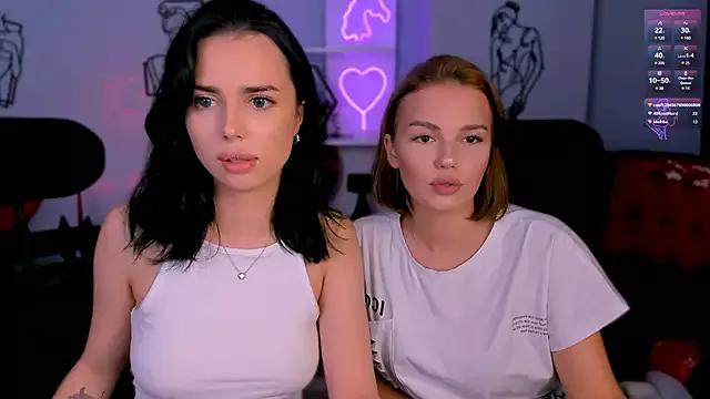 Girls and cam to cam: Watch as these sophisticated entertainers uncover their stunning costumes and curvaceous curves online!