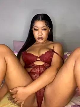BlackBarbieX23 from StripChat is Freechat