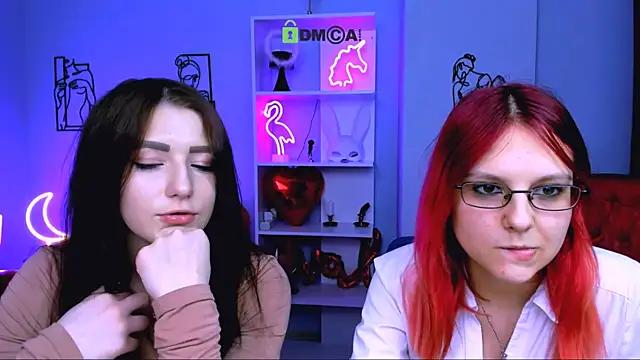 Girls and cam to cam: Watch as these sophisticated entertainers uncover their stunning costumes and curvaceous curves online!
