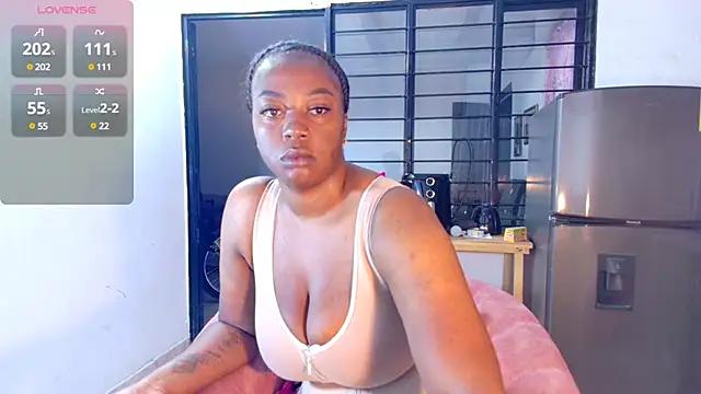CiaraEbony from StripChat is Freechat