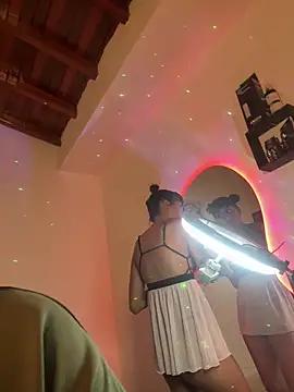 Girls and cam to cam: Watch as these sophisticated entertainers uncover their stunning costumes and curvaceous curves online!