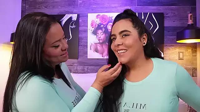Girls and cam to cam: Watch as these sophisticated entertainers uncover their stunning costumes and curvaceous curves online!
