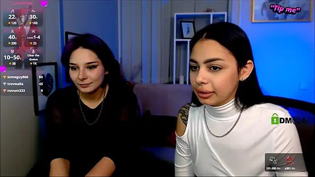 Girls and cam to cam: Watch as these sophisticated entertainers uncover their stunning costumes and curvaceous curves online!