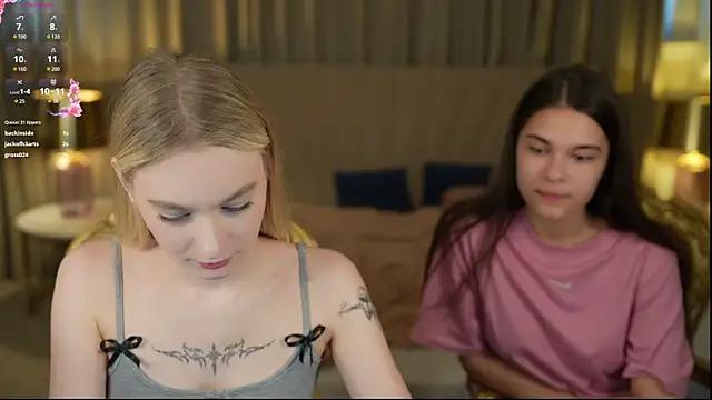 Girls and cam to cam: Watch as these sophisticated entertainers uncover their stunning costumes and curvaceous curves online!
