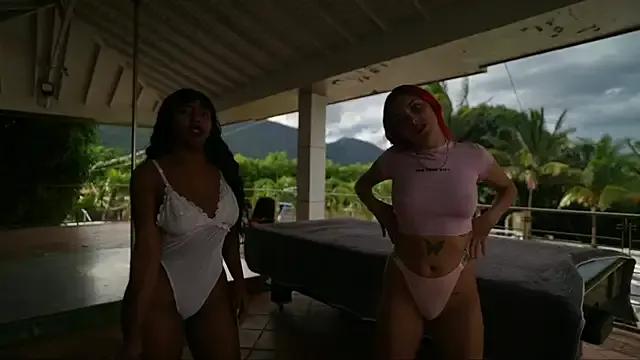 Girls and cam to cam: Watch as these sophisticated entertainers uncover their stunning costumes and curvaceous curves online!