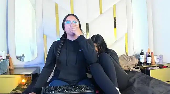 Girls and cam to cam: Watch as these sophisticated entertainers uncover their stunning costumes and curvaceous curves online!