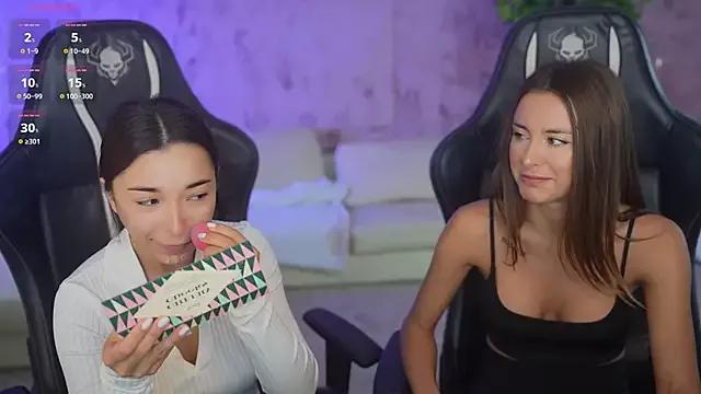 Girls and cam to cam: Watch as these sophisticated entertainers uncover their stunning costumes and curvaceous curves online!