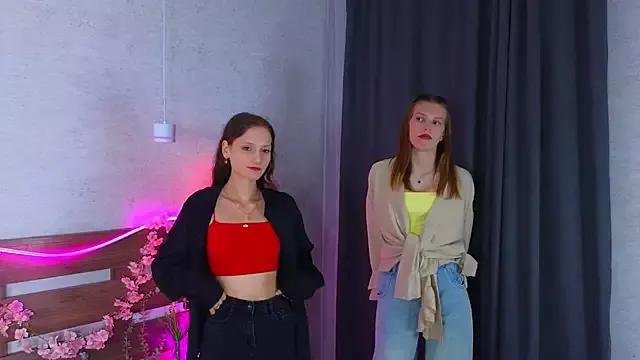 Girls and cam to cam: Watch as these sophisticated entertainers uncover their stunning costumes and curvaceous curves online!