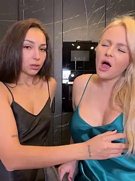 Girls and cam to cam: Watch as these sophisticated entertainers uncover their stunning costumes and curvaceous curves online!