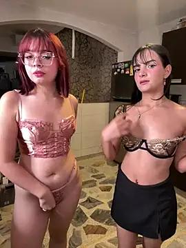 Girls and cam to cam: Watch as these sophisticated entertainers uncover their stunning costumes and curvaceous curves online!