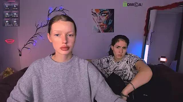 Girls and cam to cam: Watch as these sophisticated entertainers uncover their stunning costumes and curvaceous curves online!