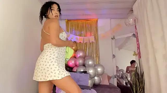 Girls and cam to cam: Watch as these sophisticated entertainers uncover their stunning costumes and curvaceous curves online!