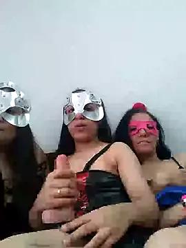 Girls and cam to cam: Watch as these sophisticated entertainers uncover their stunning costumes and curvaceous curves online!