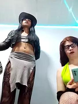 Girls and cam to cam: Watch as these sophisticated entertainers uncover their stunning costumes and curvaceous curves online!