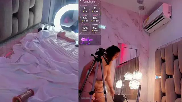 Girls and cam to cam: Watch as these sophisticated entertainers uncover their stunning costumes and curvaceous curves online!