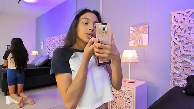 Girls and cam to cam: Watch as these sophisticated entertainers uncover their stunning costumes and curvaceous curves online!