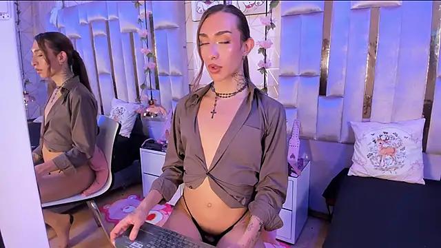 Girls and cam to cam: Watch as these sophisticated entertainers uncover their stunning costumes and curvaceous curves online!