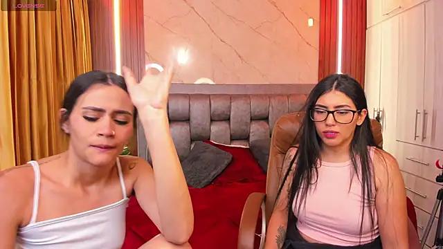 Girls and cam to cam: Watch as these sophisticated entertainers uncover their stunning costumes and curvaceous curves online!