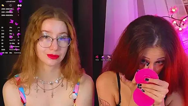 Girls and cam to cam: Watch as these sophisticated entertainers uncover their stunning costumes and curvaceous curves online!