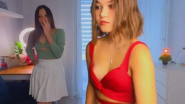 Girls and cam to cam: Watch as these sophisticated entertainers uncover their stunning costumes and curvaceous curves online!