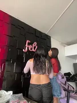 Girls and cam to cam: Watch as these sophisticated entertainers uncover their stunning costumes and curvaceous curves online!