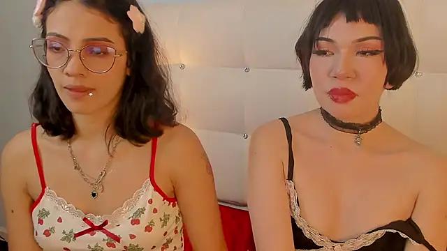 Girls and cam to cam: Watch as these sophisticated entertainers uncover their stunning costumes and curvaceous curves online!