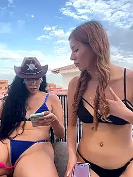 Girls and cam to cam: Watch as these sophisticated entertainers uncover their stunning costumes and curvaceous curves online!