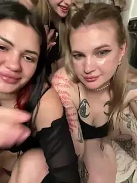 Girls and cam to cam: Watch as these sophisticated entertainers uncover their stunning costumes and curvaceous curves online!