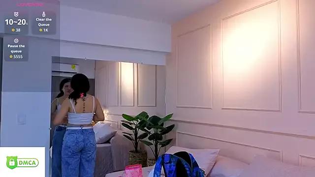 Girls and cam to cam: Watch as these sophisticated entertainers uncover their stunning costumes and curvaceous curves online!