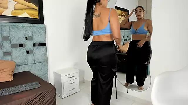 Girls and cam to cam: Watch as these sophisticated entertainers uncover their stunning costumes and curvaceous curves online!