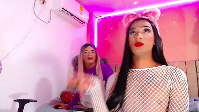 Girls and cam to cam: Watch as these sophisticated entertainers uncover their stunning costumes and curvaceous curves online!