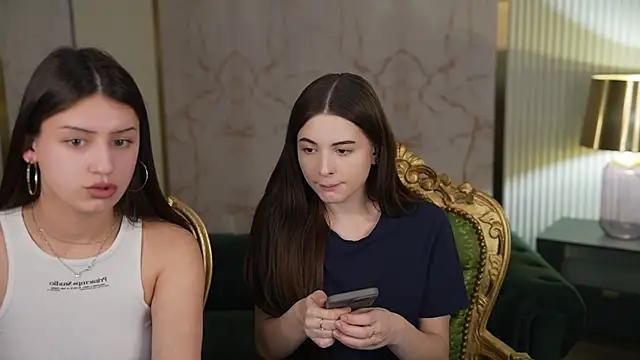 Girls and cam to cam: Watch as these sophisticated entertainers uncover their stunning costumes and curvaceous curves online!