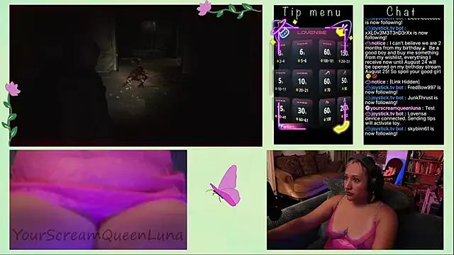 YourScreamQueenLuna from StripChat is Freechat
