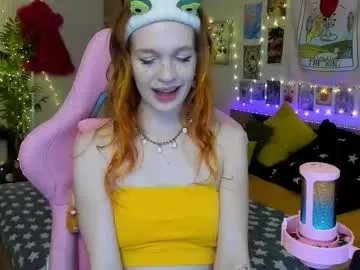 elly_milas — GOAL:  I suck your hard cock -   - (BJ dildo)  [60 tokens remaining] Welcome to my room! Let's play^^  #teen #18 #daddysgirl #curlyhair #redhead
